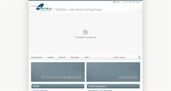 Desktop Screenshot of newenergy.is